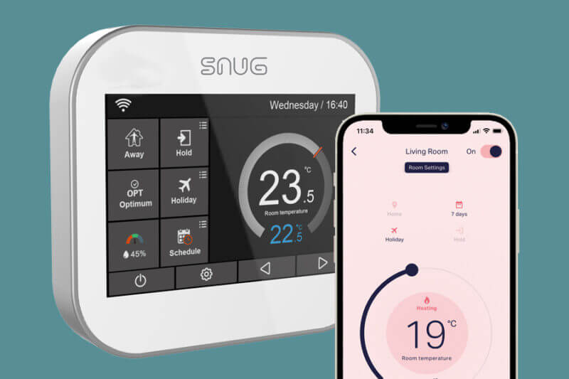 Wi-Fi Thermostat with Smartphone App