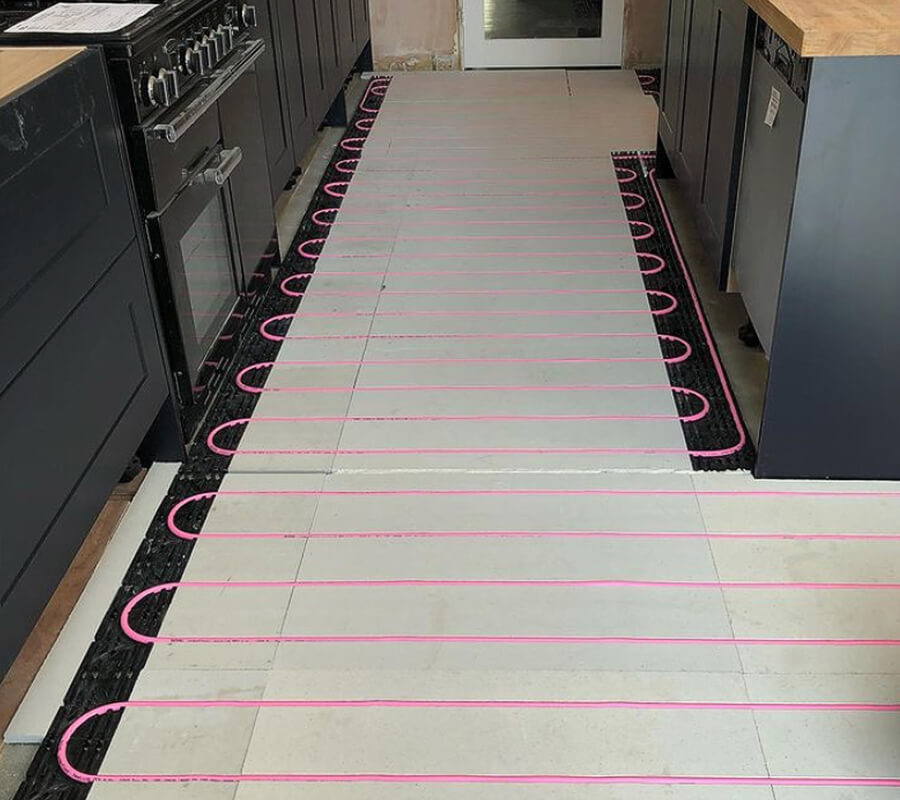 Water Underfloor Heating Low Profile Systems