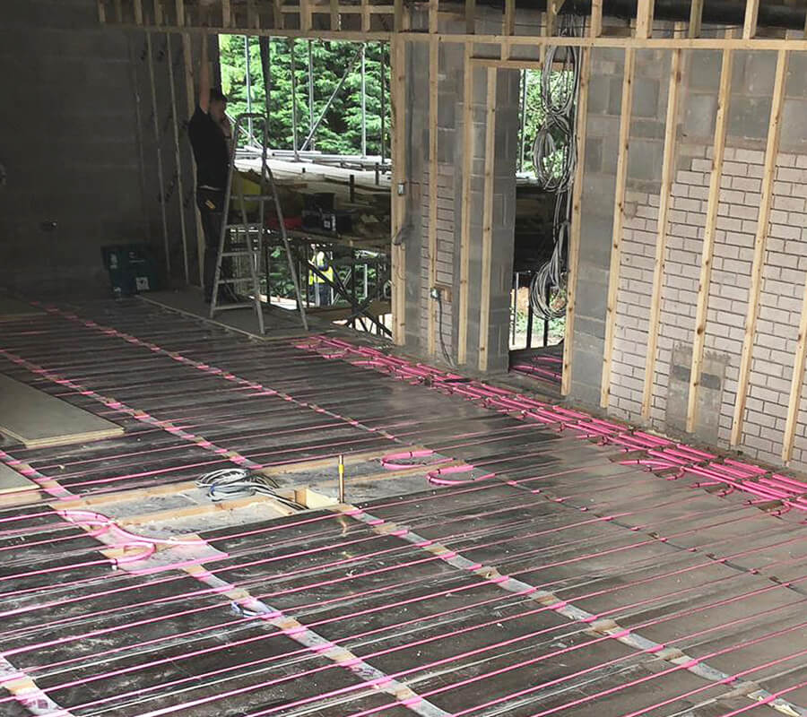 Water Underfloor Heating Suspended Floor Systems